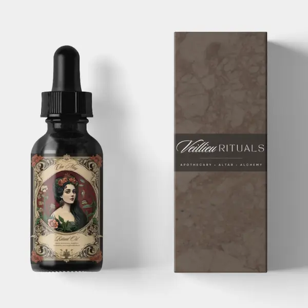 Cleo May Ritual Oil for Attraction & Sensual Magnetism - Sacred Blend for Romantic Opportunity & Love Amplification