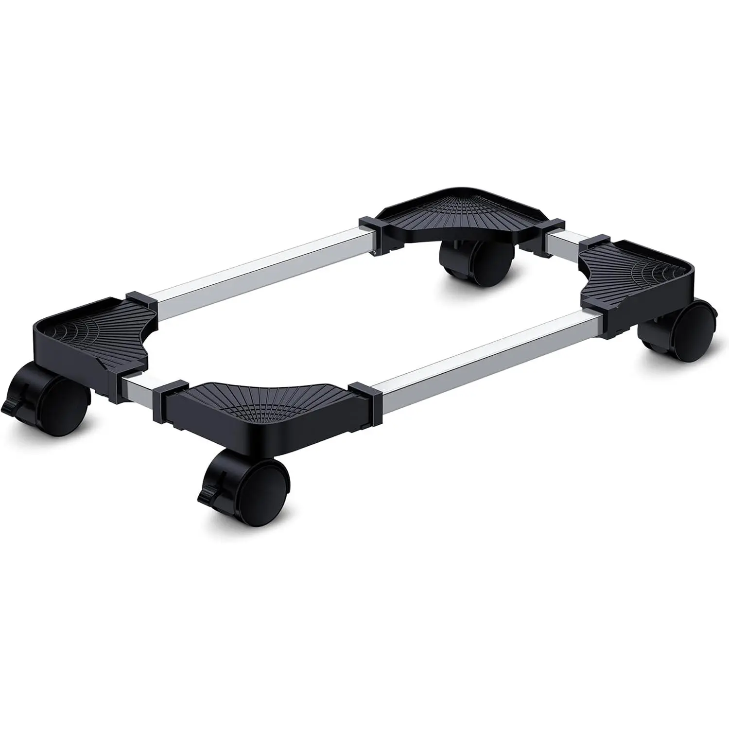 Computer Tower Stand - Adjustable PC Stand for  Desktop Towers - Elevate and Organize Your Desktop - Mobile CPU PC Holder Cart Riser Printer