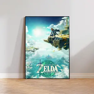 Legend Of Zelda Tears Of The Kingdom Switch Premium POSTER