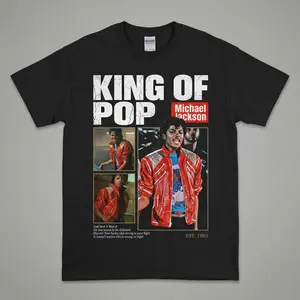 Michael Jackson Beat It T-Shirt King Of Pop Fan Gift