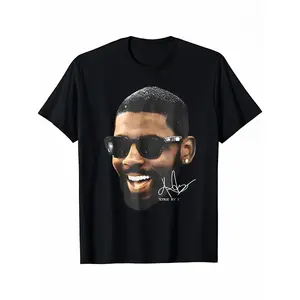 Kyrie Irving Big Face Graphic Crew Neck T-Shirt, 100% Cotton Vintage Basketball Tee, Unisex Sports Streetwear, SLAM Cover Print, Gift for Men