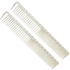 Professional Haircut Comb Set, Hair Care Comb, Grooming Comb, Precision Measurement, Durable Styling Tool, Suitable for Home and Professional Salon Use