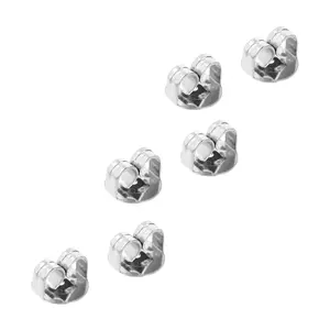 Steel by Design 3 Sets of OversizedEarring Cluches