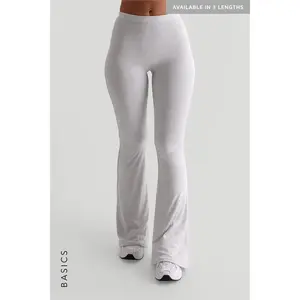 Pro-Technical Flared Leggings - Light Heather Gray