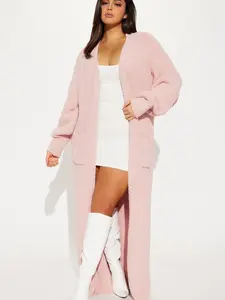 Living In It Cardigan - Pink