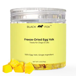 Freeze-Dried Egg Yolk Treats Snacks for Dogs & Cats