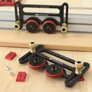 Feather Loc Board, Multi-purpose Clear-cut Precision Stock Guides, Anti-rebound Safety Pushing Auxiliary Tool, Power Tool Accessories