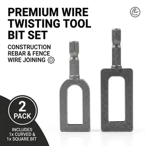 Multifunctional Wire Twister / Knotter — Sizes #9 & #11 — Wire Winding Tool & Twisting Sleeve — Large-Diameter Wire Application fathersdaygift