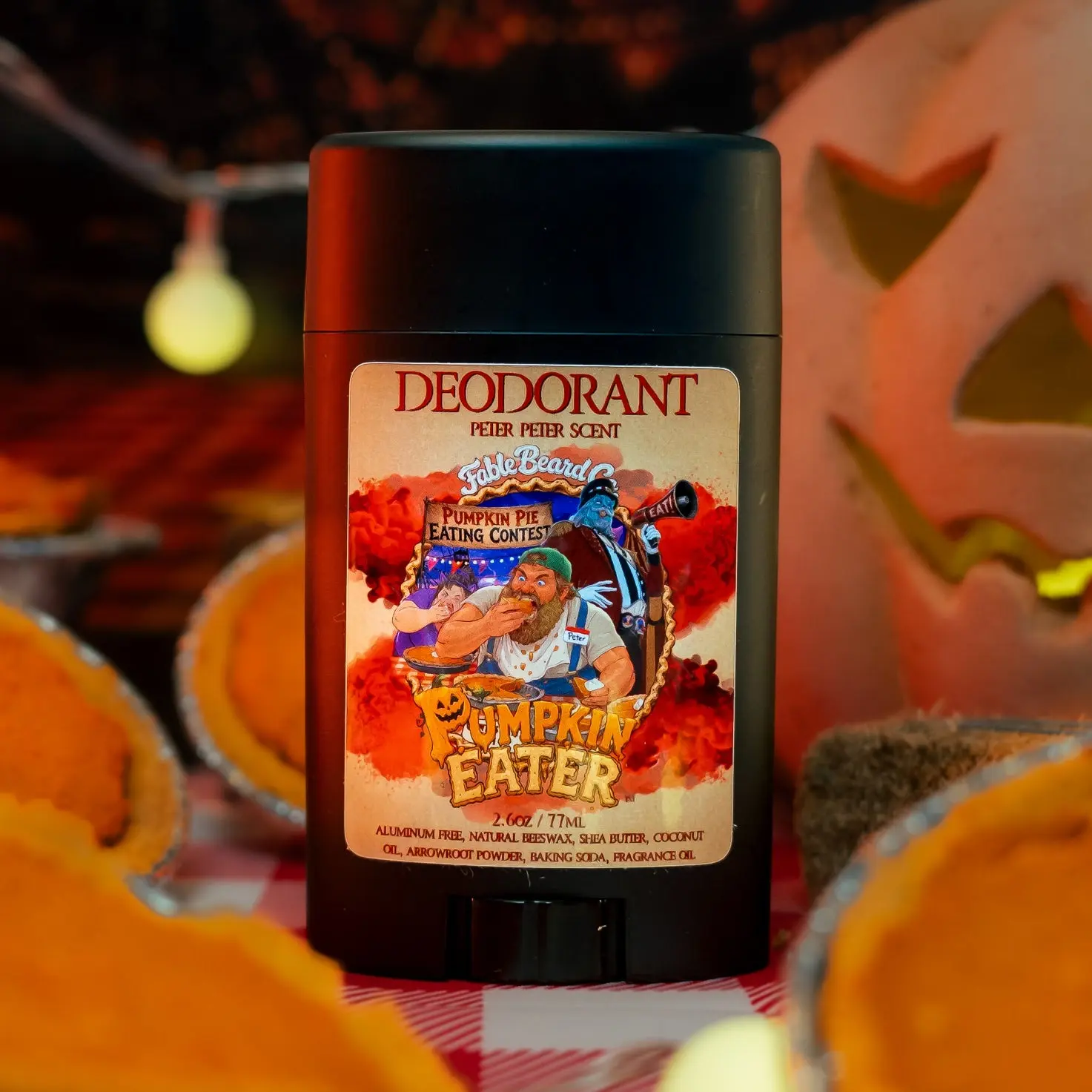 Fable Beard Co - Natural Deodorant Stick - Aluminum-Free All-Day Freshness - Smooth, Moisture-Absorbing Formula - 50+ Scents