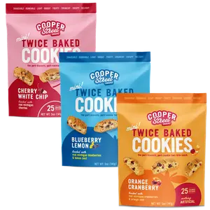 Best Sellers! Twice Baked Cookies 5oz - 3 Pack