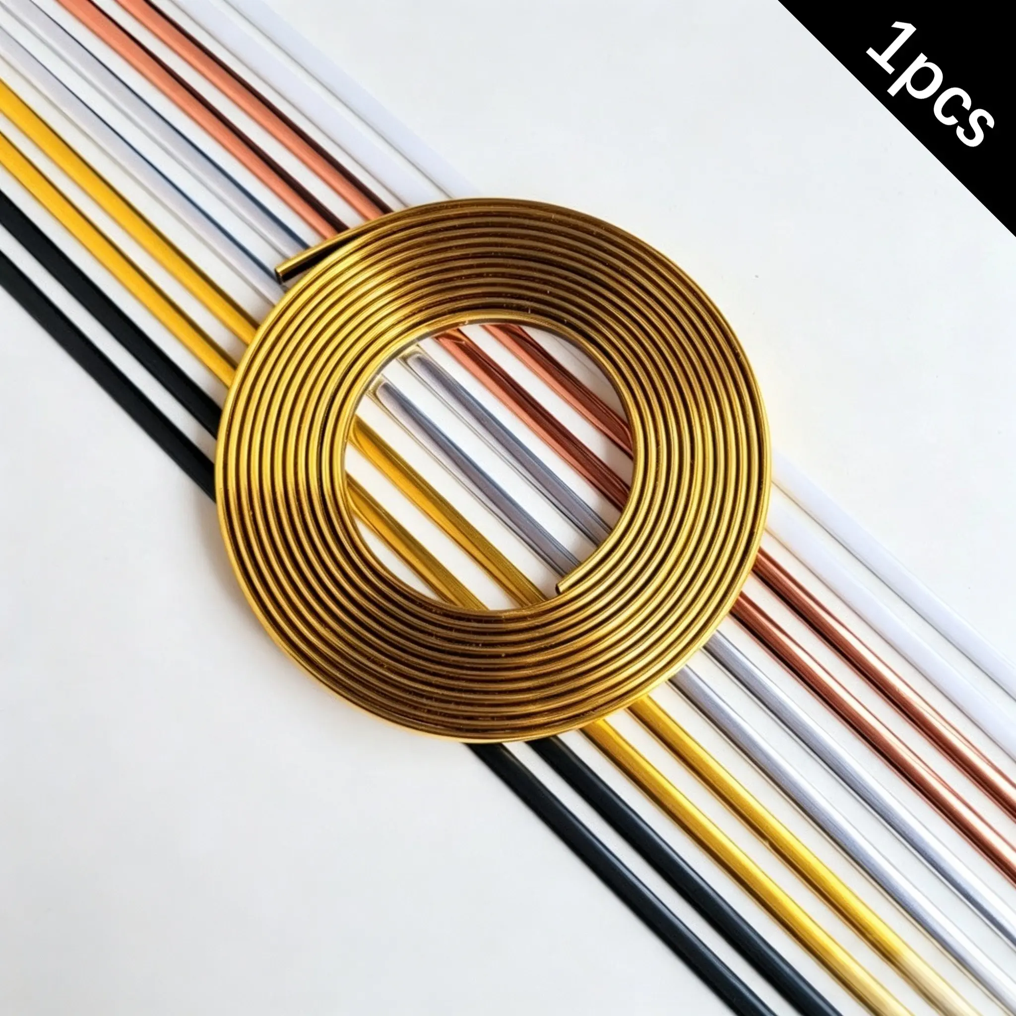 10m PVC Self-Adhesive Wall Molding Strip, Wall Panel Molding, Decorative Gap Filler Tape, Door Window Sills Furniture Joint Edge Trim, Anti-Collision Wallpaper Border Peel And Stick, Versatile Use