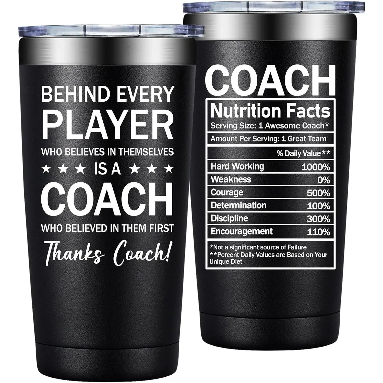 SpenMeta Coach Gifts for Men - Hockey Baseball Soccer Softball Basketball Football Coach Appreciation Gifts - 20oz Tumbler Cup