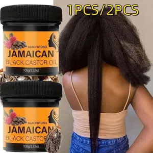 Jamaican Castor Oil, Moisturizing Hair Oil for Eyelashes & Eyebrows, Hair Care & Styling Product for Women & Men, Hair Texture Enhancer, Hair Thickening Serum