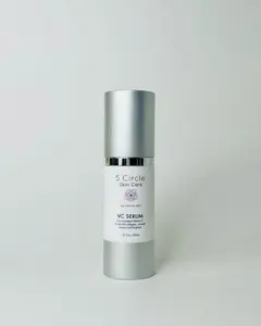 VC Serum - Concentrated Anti-Aging Serum with Vitamin C Lilac Stem Cells & Marine Extracts for Normal Oily Combination Skin