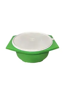 Tortilla Keeper 2.75L Container with Lid Green and White Tableware for Storage