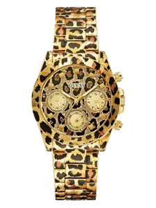 GUESS Female Gold-Tone Multifunction Watch