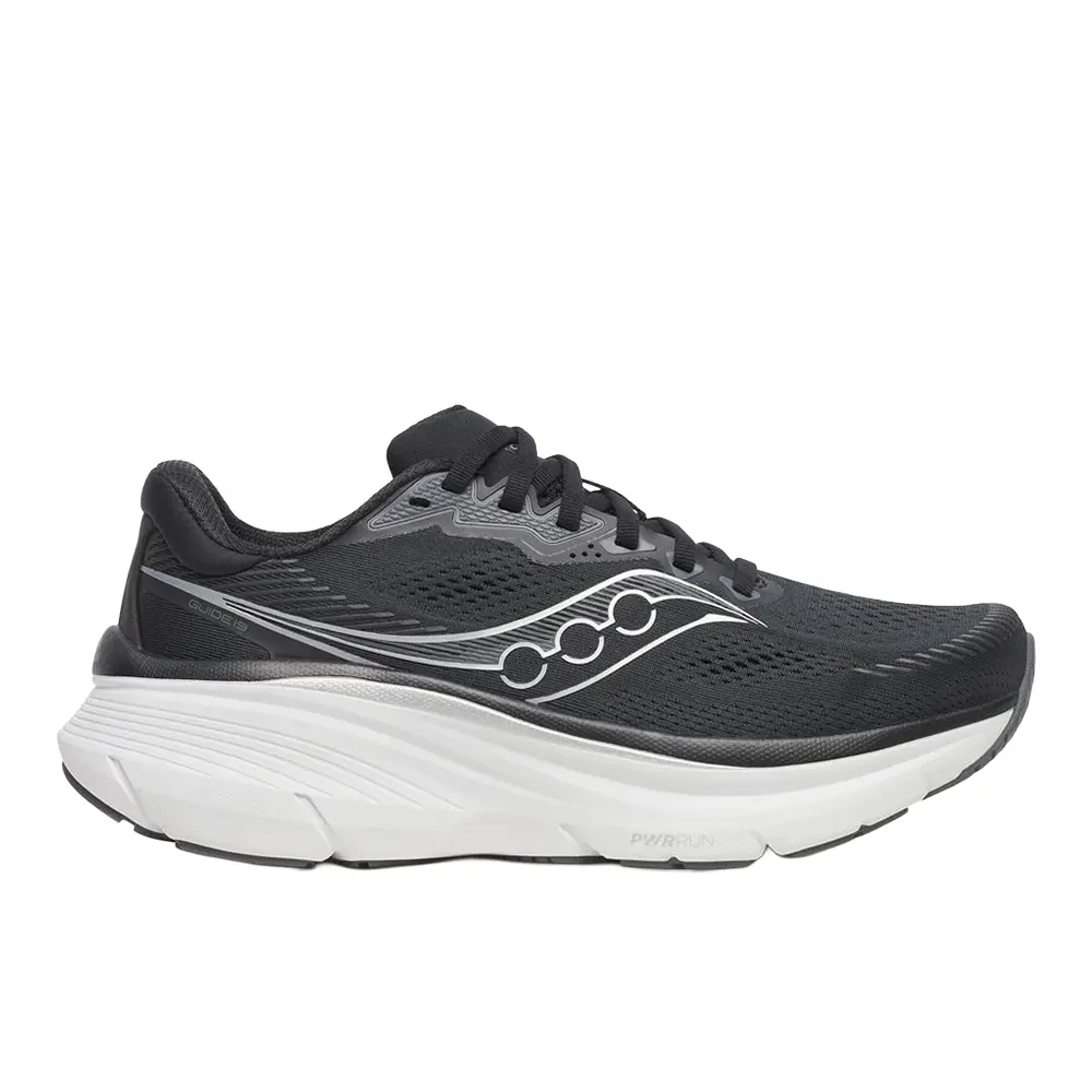 Saucony Womens Guide 19 Running Sneakers Shoes - Black