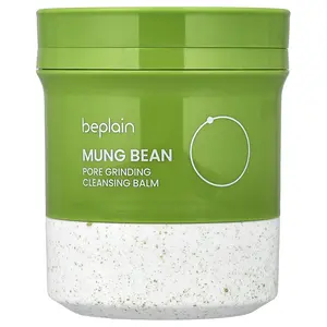 Beplain Mung Bean, Pore Grinding Cleansing Balm, 3.38 fl oz (100 ml)