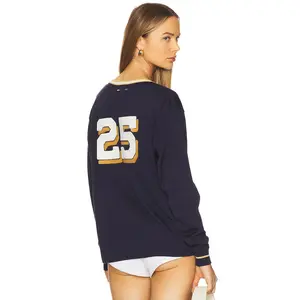 THE UPSIDE Greenwich Lena Sweatshirt in Navy