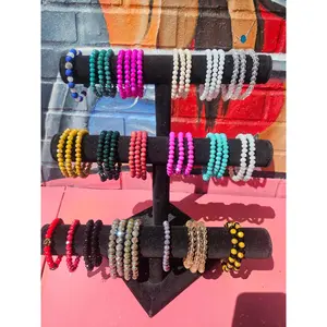 Beaded Game Day Bracelets