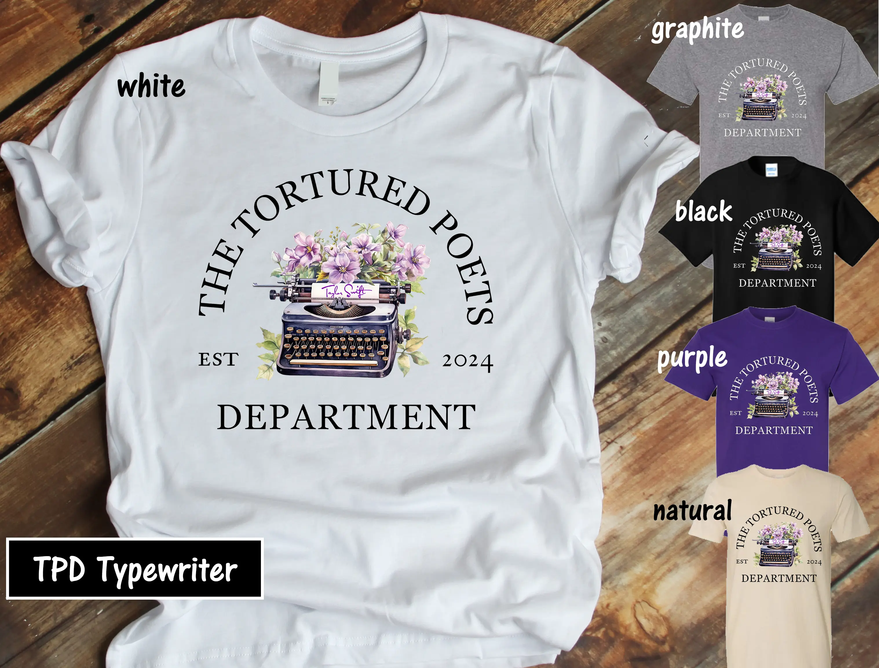 TPD Typewriter Shirt