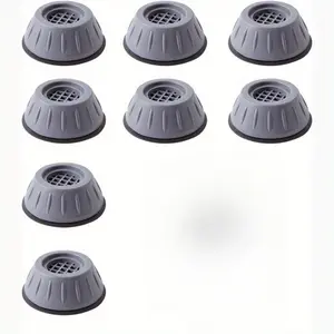 8 shock and noise reduction washing machine stands, noise reduction and anti-slip and anti-vibration rubber washing machine foot pads, anti-slip dryer washing machine vibration pads, washing machine stabilizers, Replacement Parts, Appliances