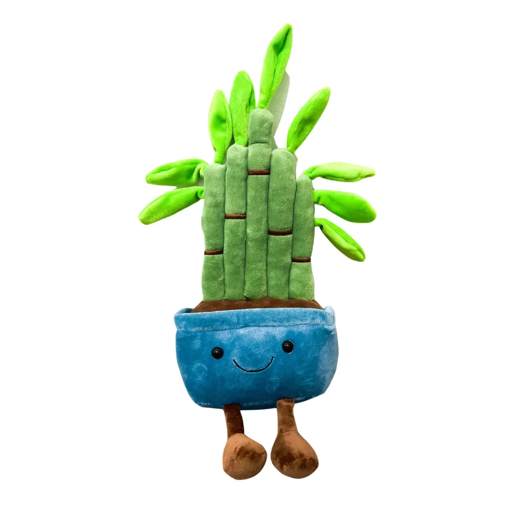 Blue Lucky Bamboo Plushie Toy