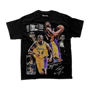 SHAQ & K.0.B.E TSHIRT K.0.B.E Bryant Shirt Vintage, Retro Graphic T-Shirt