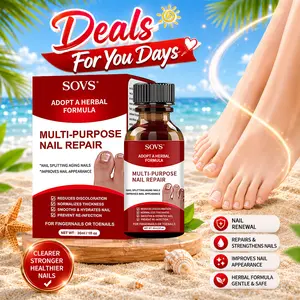 SOVS Extra Strength Toenail Fungus Treatment - Nail Care Antifungal Solution for Fungal Infections, Nail Growth Oil, Triple Action Repairing Formula with Euphorbia Hirta Whole, 1 Fl Oz summerwins,summerwins