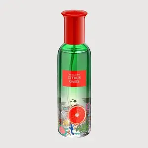 CITRUS OASIS by J. Fragrances – Citrus, Floral & Oud Woody Scent 100ml Continuous Spray Eau de Parfum Unisex