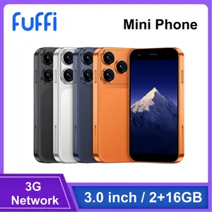 FUFFI-Mini Smartphone, 3.0-Inch Screen 3G Android 8.1 Phone with Dual SIM, 2GB RAM 16GB ROM, Fashionable Portable Smartphone New Model, Touch Screen Phone, Dual Sim Capability, Mobile Phone, Cellphone, Touchscreen Smartphone