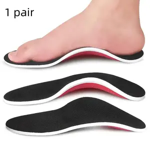 Foot Arch Support Insoles, 1 Pair Non-slip Foot Arch Support Cushion, Supportive Soles, Foot Care Insoles for Men & Women, Sports & Outdoor Accessories