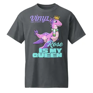 Rose Is My Queen Tee | Loyalty, Love, and Vinyl Royalty