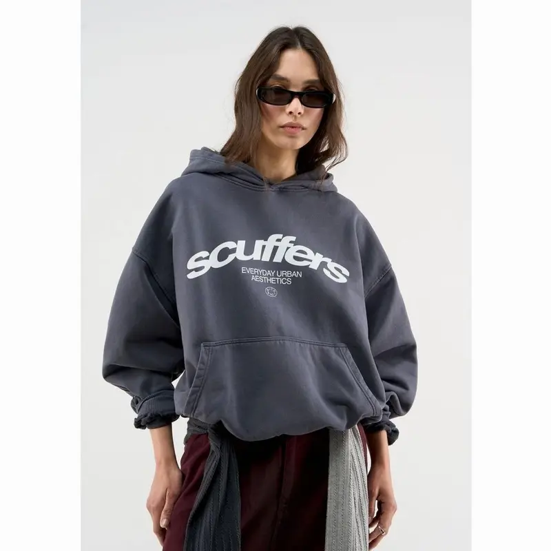 トップス Scuffers hoodie Animal Blue Hoodie - Oversized Hoodie | Scuffers