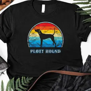 Plott Hound Vintage Design Dog T-Shirt