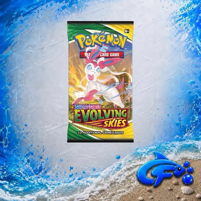 Evolving Skies Booster Packs (LIVE RIP)