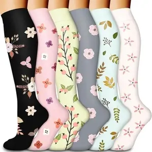 Compression Socks for Women & Men Circulation(6 pairs),Best Support for Running, Athletic, Nursing, Travel