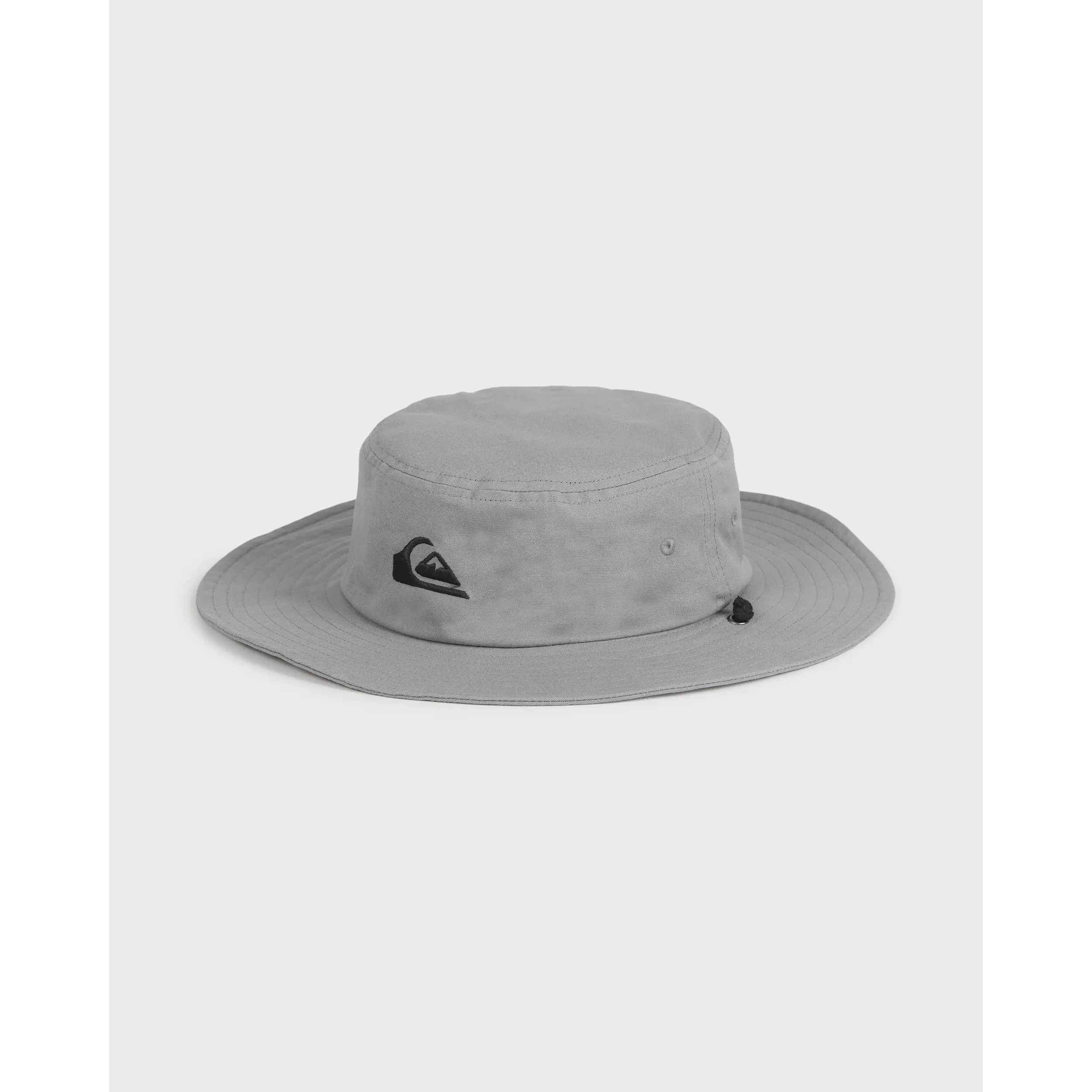 Quiksilver | Bushmaster Safari Boonie Hat | Embroidered Logo Adjustable Strap | Everyday Wear & Casual Streetwear