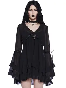 Real Divinity Mini Dress - Black