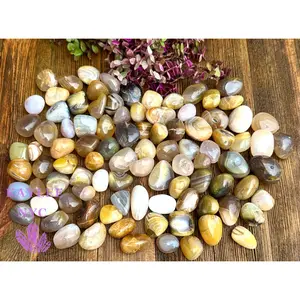 2 lbs Natural Botswana Agate Tumble