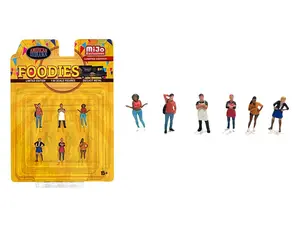 Foodies Figures Diecast 1:64 Scale Model - American Diorama AD64531