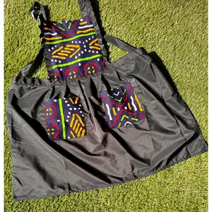 Preston Mudcloth African print kitchen Apron