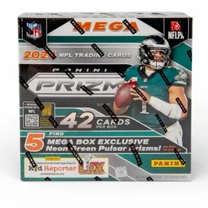 2024 Panini Prizm Retail Mega Box NFL Trading Cards