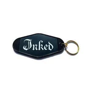 Inked Logo Motel Keychain
