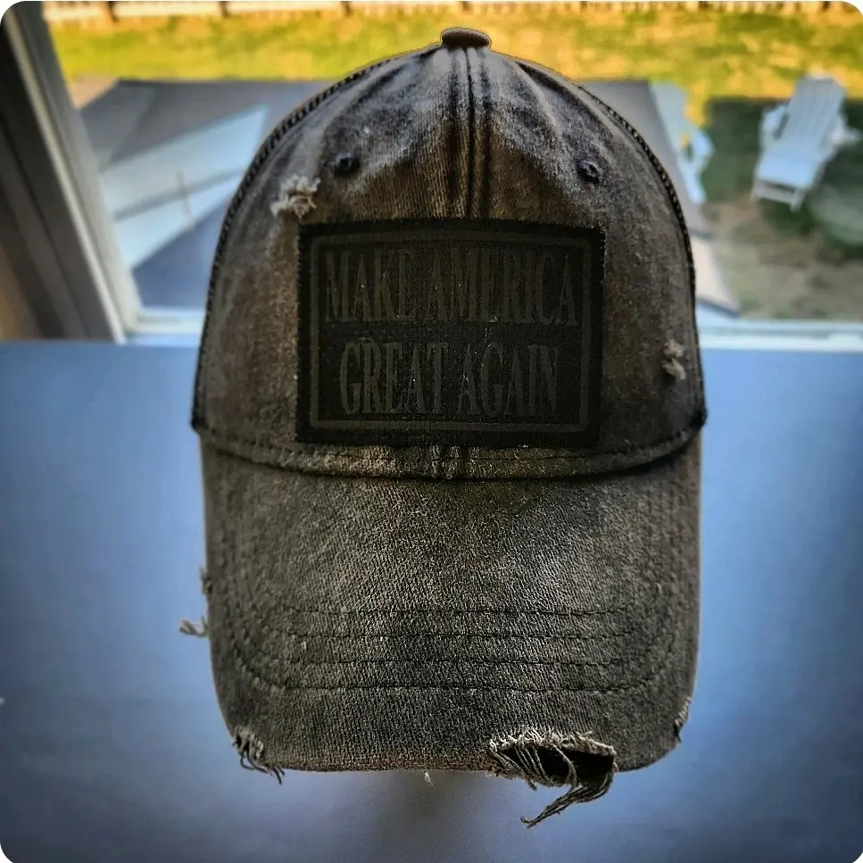 Dark MAGA Mix-A-Patch Hat