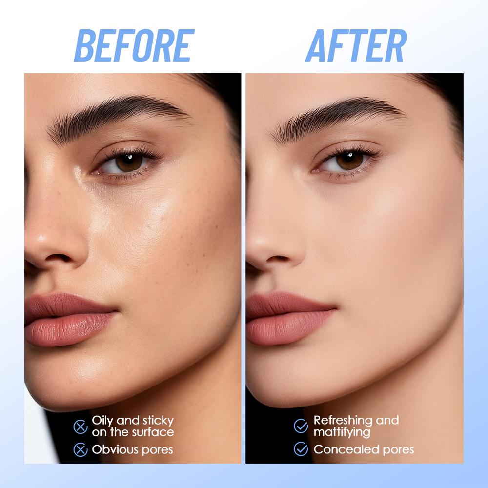 Long-Lasting Oil Control Concealer Powder, Waterproof Lightweight Natural Makeup Finish, Covers Facial Imperfections and Blemishes, Setting Powder for Flawless Look, Ideal for Daily Wear and On-the-Go Touch-Ups