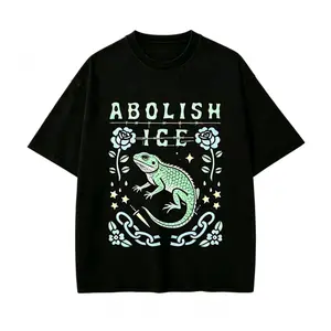 Trapp's Supreme Court reform, immigration detention center reform, "Last Chance", political-themed checkered-pattern T-shirts