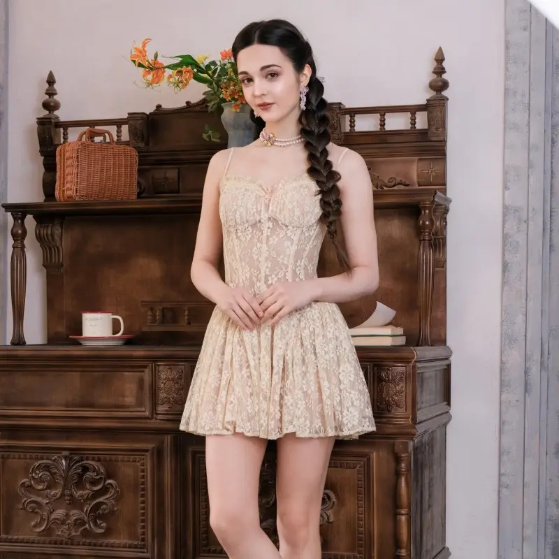 The Dreamscape Corset Dress-LuminaVenus Dresses Short Summer Bridal Shower Dress Corset Dress For Women Fairy Dress  Elopement Dress Stylish White Dress for Birdal Events Cute Outfit Sets Lace Birthday Outfit Engagement Photoshoot Dress