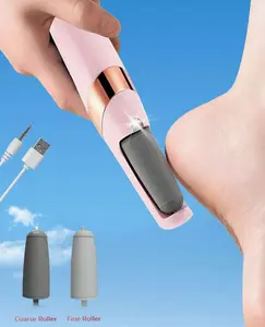 Christmas Electric Feet Callus Remover,Portable Electronic Foot File Pedicure Tools,Waterproof Foot Scrubber File,Pedi Foot Care for Dead,Hard Cracked Dry Skin Manicure Nail Nail Care Cutics Nail Art, Personal Care Products
