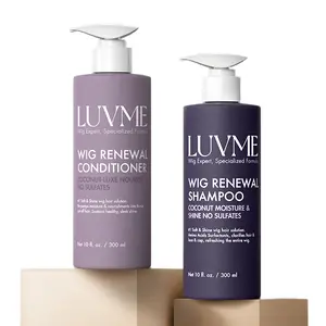 LUVME Coconut Moisture & Effectively Cleans,Wig Renewal Shampoo & Conditioner Set | Luvme Hair Care Haircare Cleanser Comfort Cleansing LUVME Coconut Moisture & Effectively Cleans,Wig Renewal Shampoo & Conditioner Set | Luvme Hair Care Haircare Cleanser Comfort Cleansing